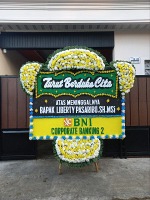 Papan Bunga Duka di Siak