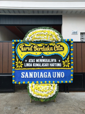 Papan Bunga Duka di Siak