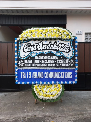 Papan Bunga Duka di Siak
